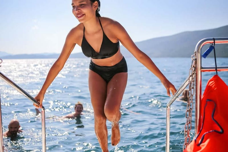 Kotor Bay: Full-Day Catamaran Cruise with Blue Cave Visit - Our Lady of the Rocks and its island church