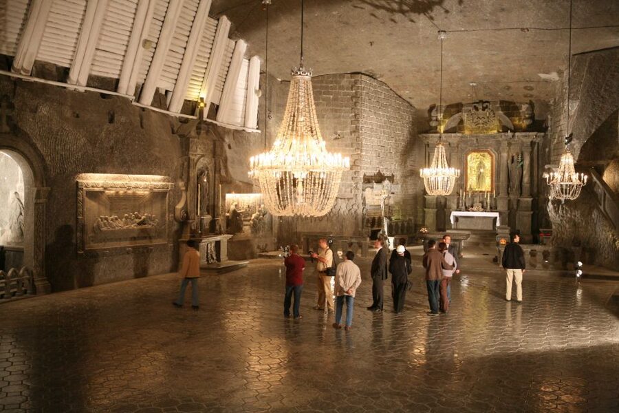 Krakow: Lazy Catamaran River Cruise and Salt Mine Group Tour - Starting beside the Vistula