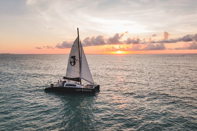 Lady Grace Signature Catamaran Sunset Sail from Ritz-Carlton - The sunset views are the main attraction