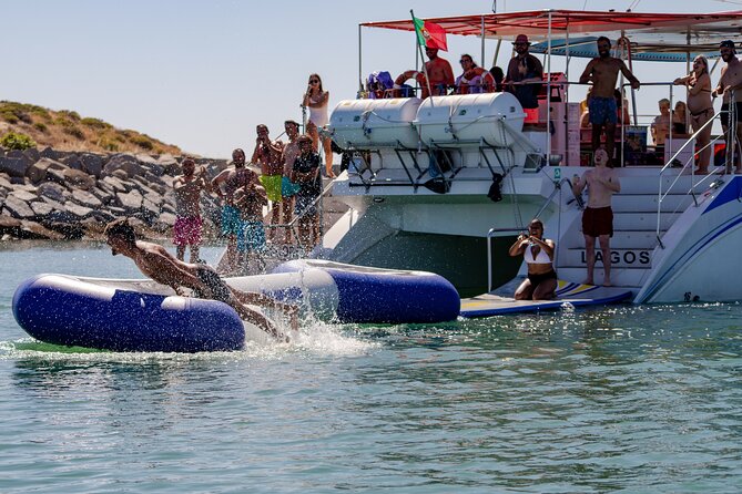 Lagos Half-Day Catamaran Cruise with Lunch - Camilo Beach and its sandstone formations