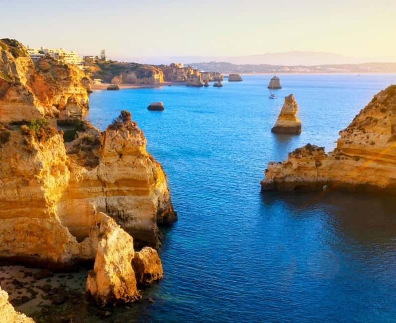 Lagos: Luxury Private Yacht Charter with Drinks and Snacks - The Algarve coast from the water