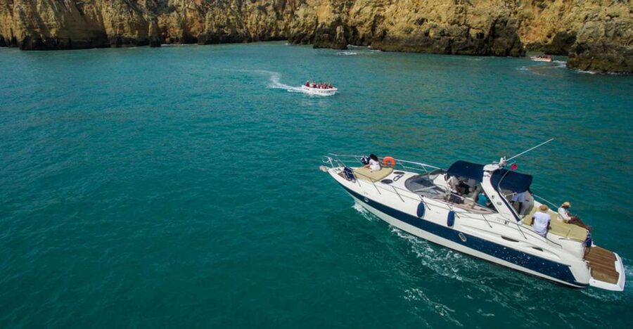 Lagos: Luxury Yacht Charter with Drinks & Tapas - Alvor lagoon and a change of scenery