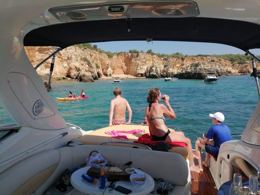 Lagos: Luxury Yacht Charter with Drinks & Tapas - Swimming, snorkeling, and time off the yacht