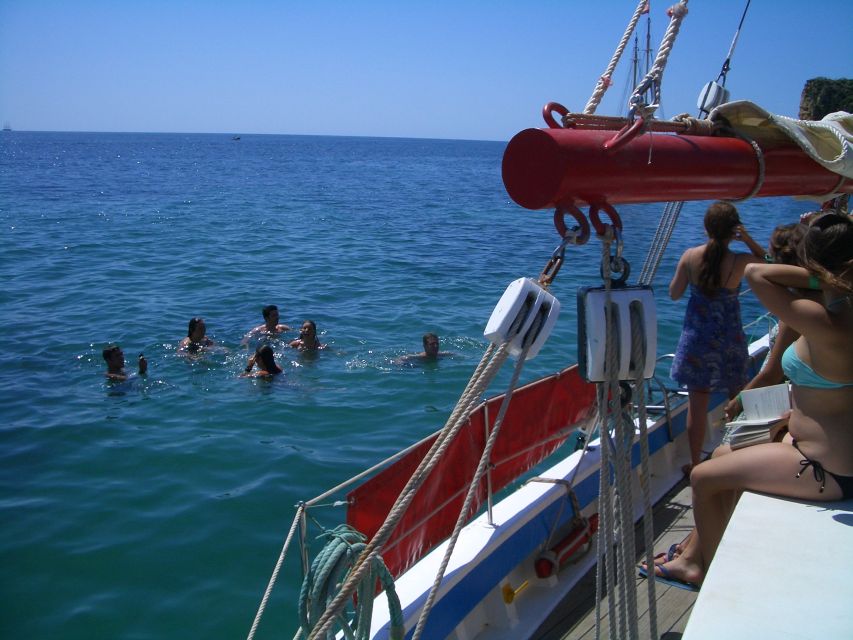 Lagos: Ponta Piedade Sail & Caves Cruise w/Portuguese Tapas - At a Glance