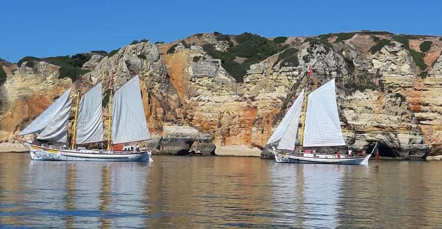 Lagos: Ponta Piedade Sail & Caves Cruise w/Portuguese Tapas - What Happens While Other Groups Visit the Grottos