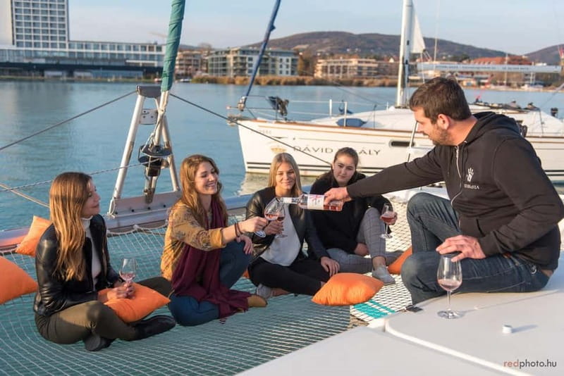 Lake Balaton:Private Sailing Cruise with Skipper - Sailing toward the Tihany Peninsula