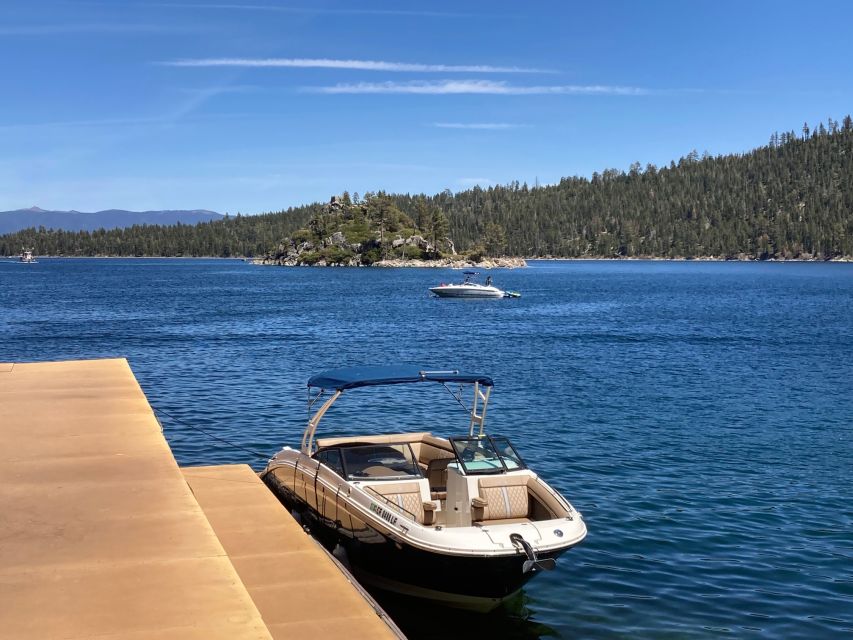 Lake Tahoe: Lakeside Highlights Yacht Tour - A private start at Tahoe Keys Marina