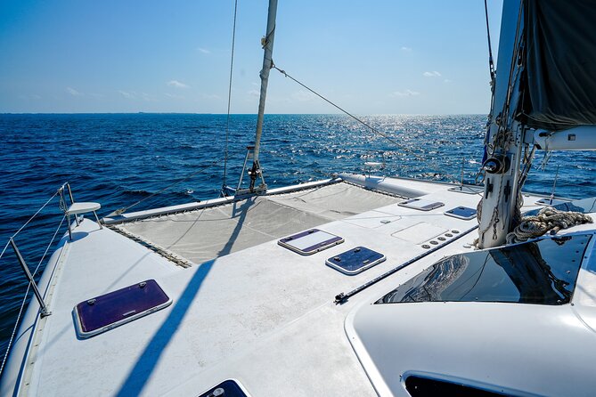 Laura Catamaran Private Tour to Isla Mujeres - Snorkeling near Meco Reef