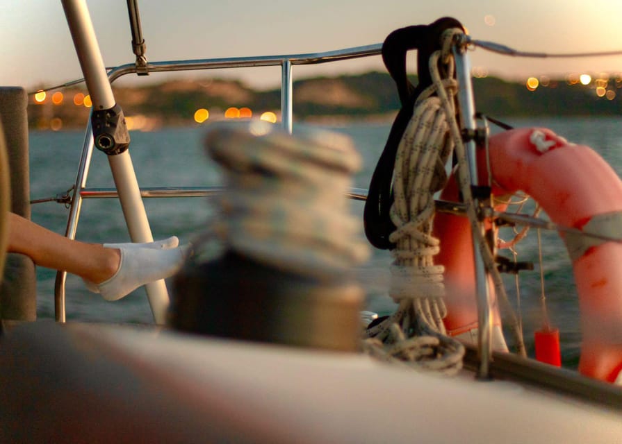 Lisbon 2 Hours Sailing Day Tour and Cruise With Drinks - Christ the King across the water