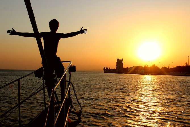 Lisbon: Daylight or Sunset on a Vintage Sailboat - A vintage boat is the main attraction