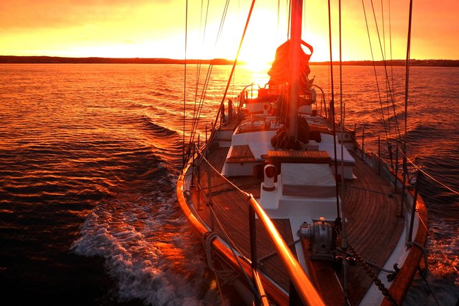Lisbon: Daylight or Sunset on a Vintage Sailboat - Santo Amaro Dock and the 25 de Abril Bridge