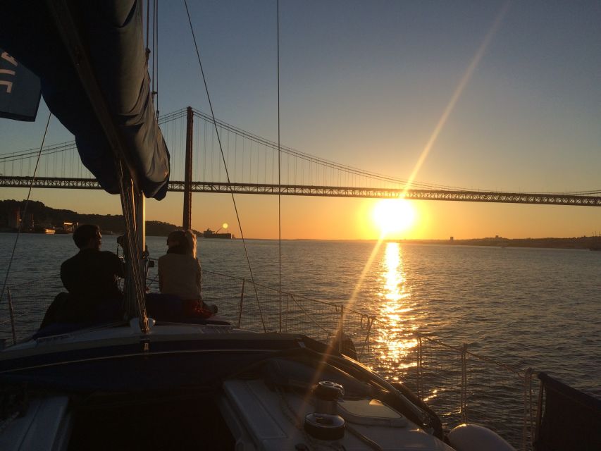 Lisbon: Enjoy a Sunset or Night Tagus River Sailboat Cruise - Sunset, night, and the welcome drink