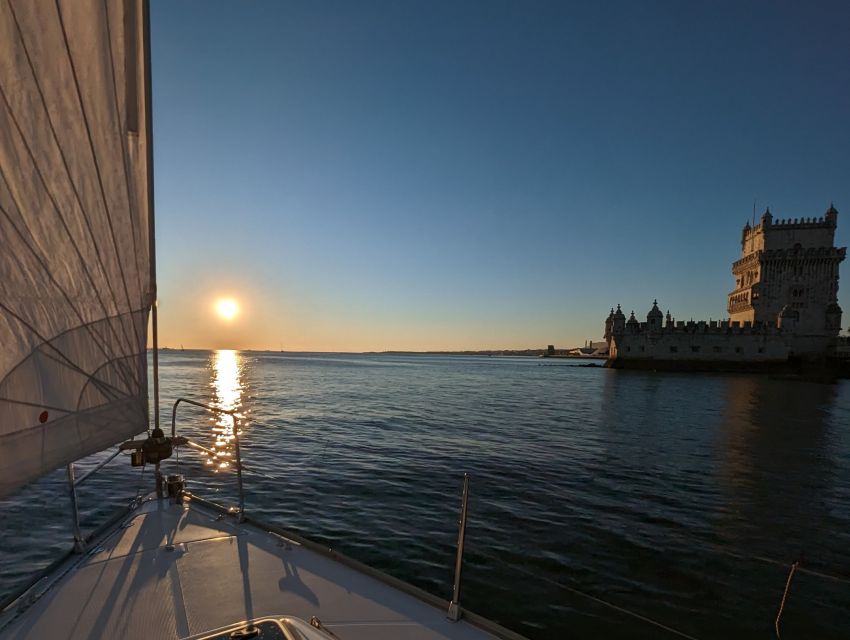 Lisbon: Private Boutique Boat Tour – Sail in Style - Cristo Rei and the view back toward Lisbon