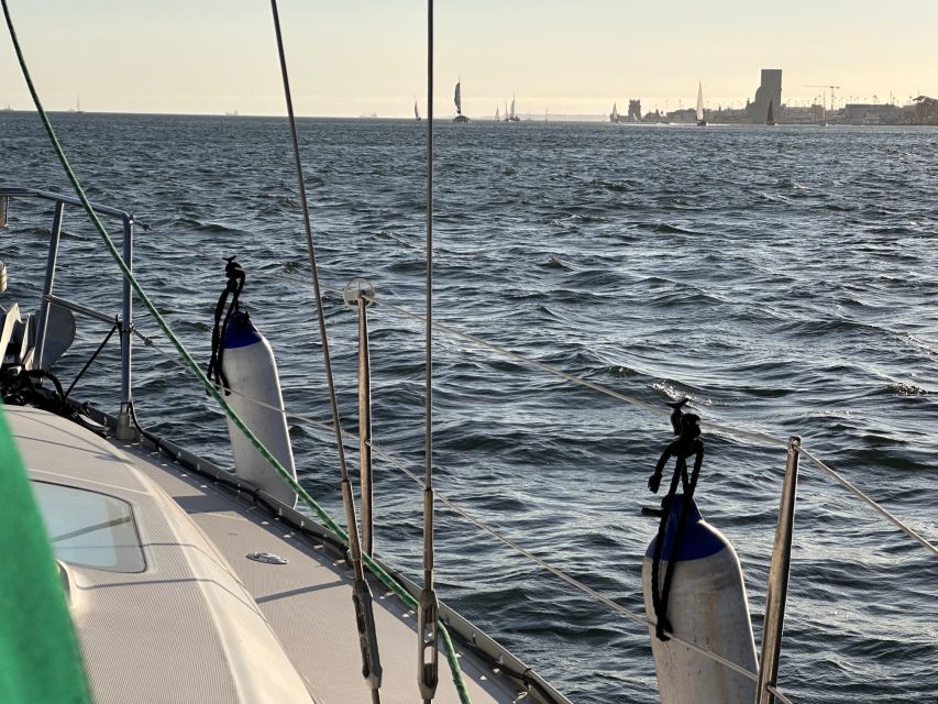 Lisbon: Private sailboat tours on Tagus River - Belém Tower from the river