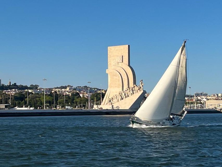Lisbon: Private Sailing City & Sunset Tour - Cristo Rei across the river