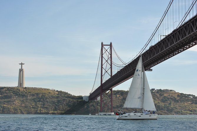 Lisbon Private Sailing Cruise, drink included (options: 2h, 3h, 4h, 6h or 8h) - Passing Under the 25 de Abril Bridge