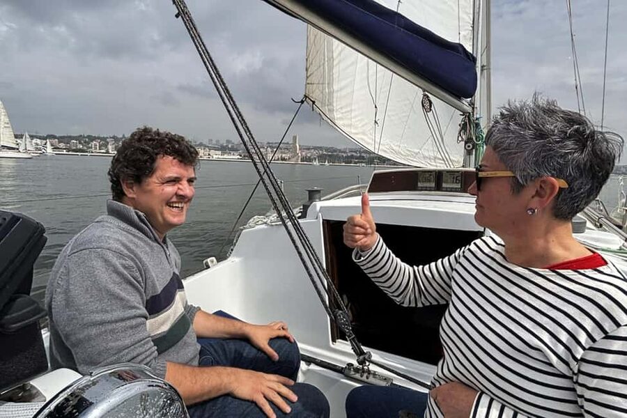 Lisbon: Sailboat Excursion - Sunset timing and the best mood on board