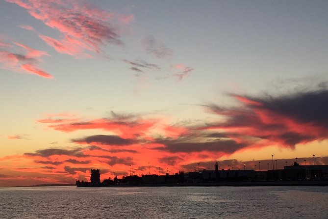 Lisbon Small Group 2h Sunset Sailing- Live Commentary & a Drink - Belém Tower from the river