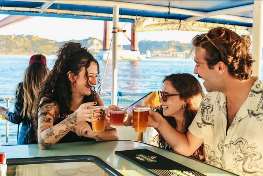Lisbon: Sunset Catamaran Boat Tour with Music and Drinks - Who should book this Lisbon sunset cruise?