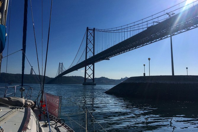 Lisbon Sunset Sensations on a Private Sailing Boat with wine&snacks - The Royal Palace at Ajuda or Belém Area Views