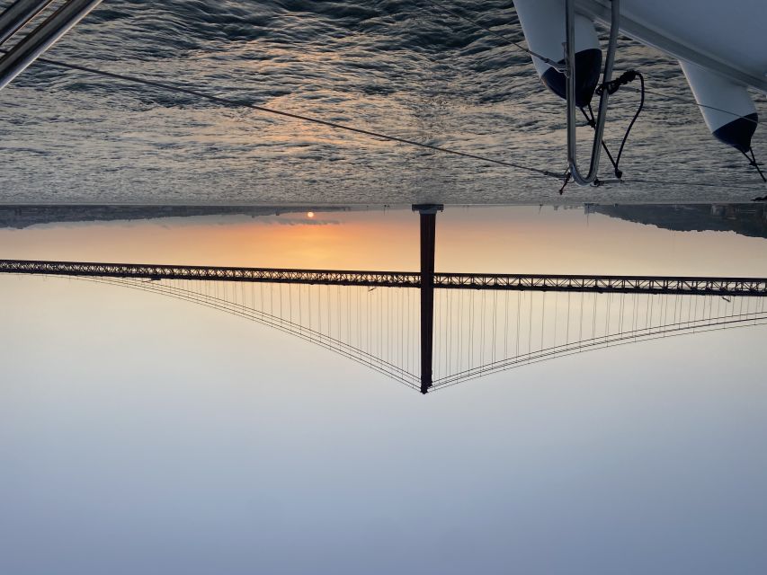 Lisbon: Tagus River Sailboat City Cruise - Crossing toward Cacilhas and Christ the King