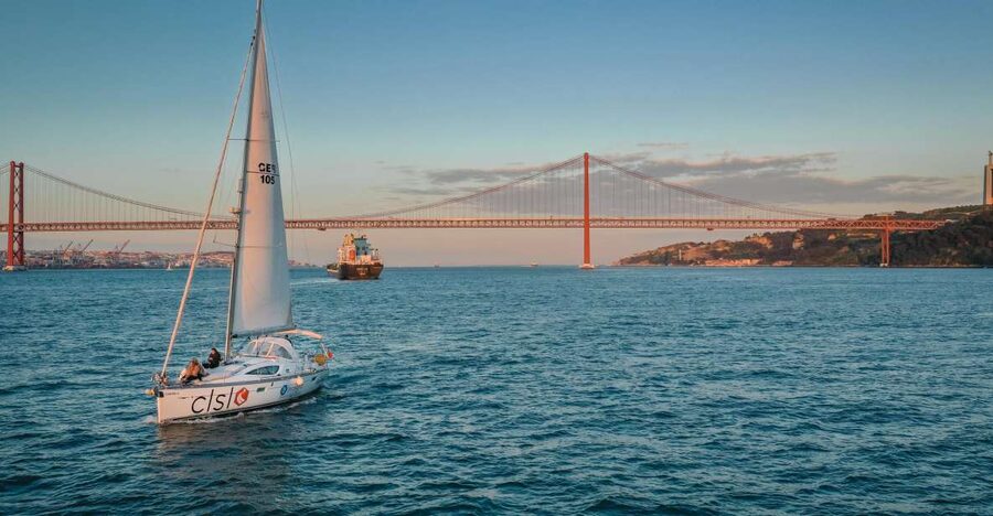 Lisbon: Tagus River Sailboat Tour - A quiet drink, Portuguese snacks, and changing weather