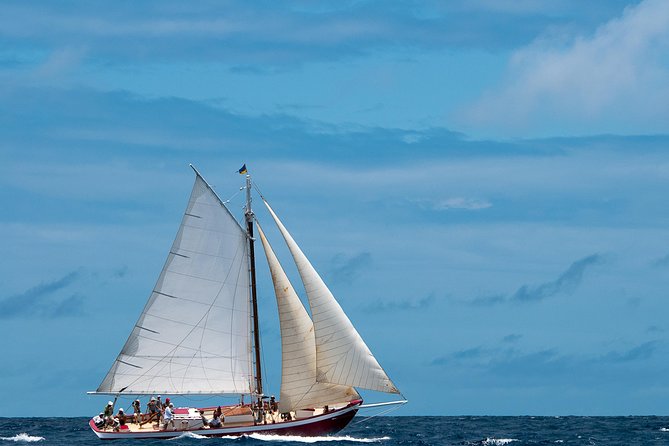 Little Bay Half-Day Sail & Snorkel Adventure - Reaching Little Bay after the morning sail