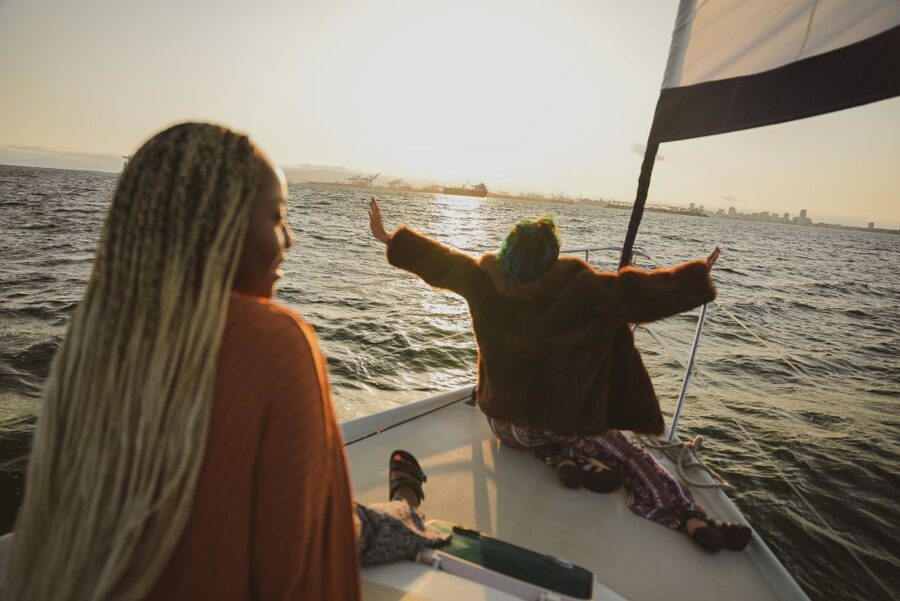 Long Beach: Private Sailboat Rental with Licensed Captain - Setting sail from Shoreline Village