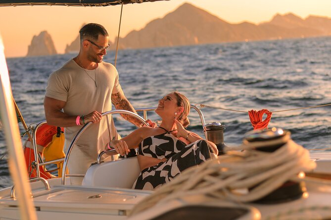 Los Cabos Luxury Sunset Sail with Light Appetizers and Open Bar - Sunset, drinks, and the evening mood