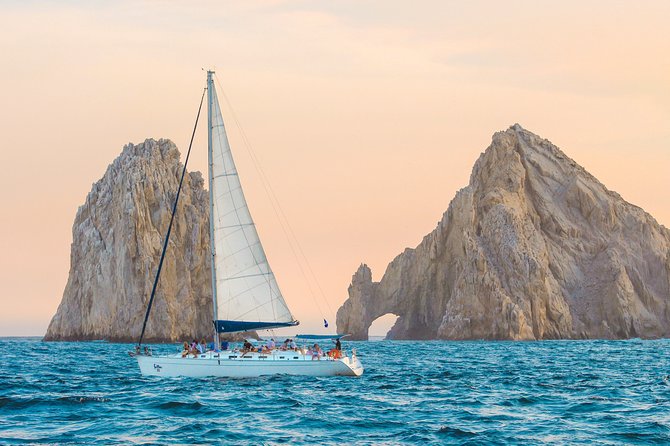 Los Cabos Luxury Sunset Sail with Light Appetizers and Open Bar - Hotel pickup, fees, and marina timing