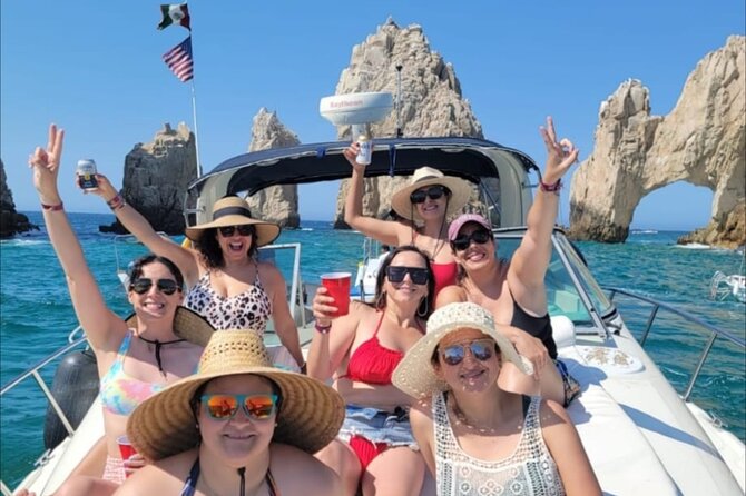 Los Cabos Yacht Adventure - Arch, Snorkel, Lunch, Drinks 1-18ppl - Choosing Chileno Bay or Santa Maria Bay