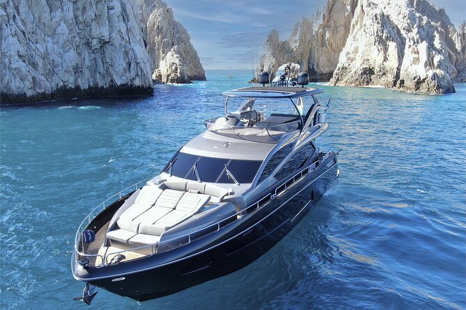 Luxury Black Yacht in Cabo - El Arco gives you Cabo’s essential photograph