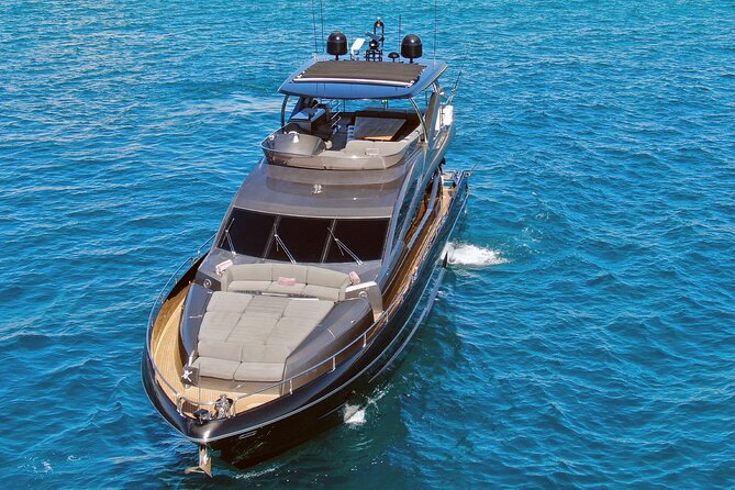 Luxury Black Yacht in Cabo - The crew can shape the whole outing