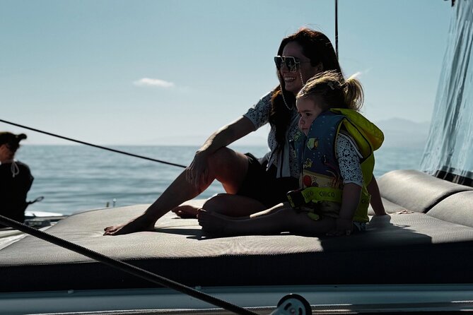 Luxury Catamaran Cruise, Dia Island –Open Bar & Lunch -Top Rated! - Setting sail from Heraklion Marina