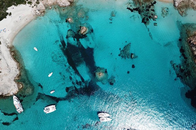 Luxury catamaran from Porto Rafael-Palau to the Maddalena Archipelago - Porto della Madonna: an open-air swimming pool