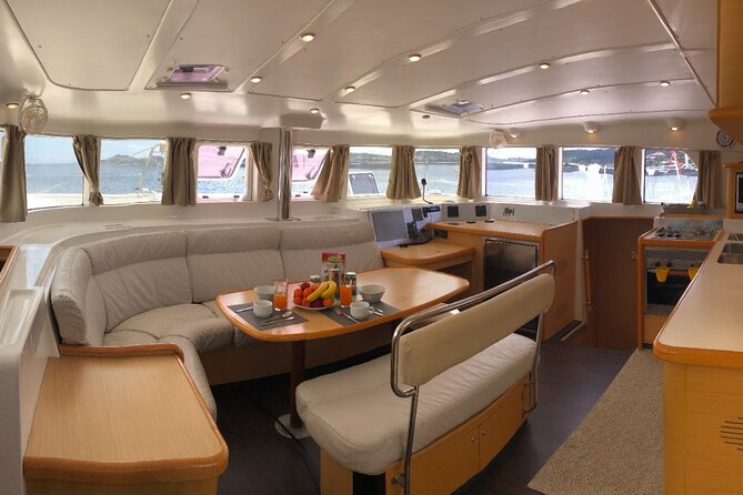 Luxury catamaran from Porto Rafael-Palau to the Maddalena Archipelago - Spargi: your first swim in transparent water