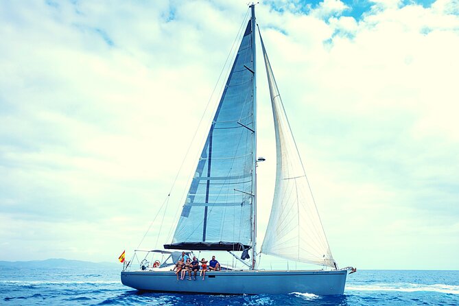 Luxury Private Yacht Sailing Tours in Barcelona - Barcelona’s skyline from the Mediterranean
