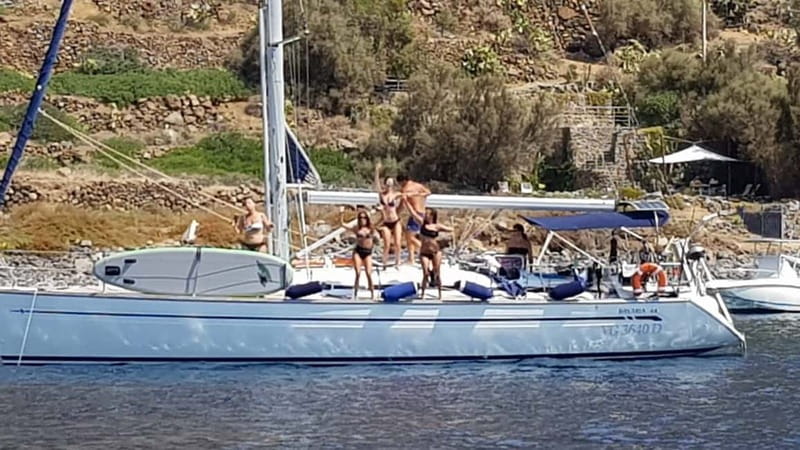 Maddalena Archipelago: Full-Day Sailboat Tour with Lunch - Mady rock and the first look at Spargi