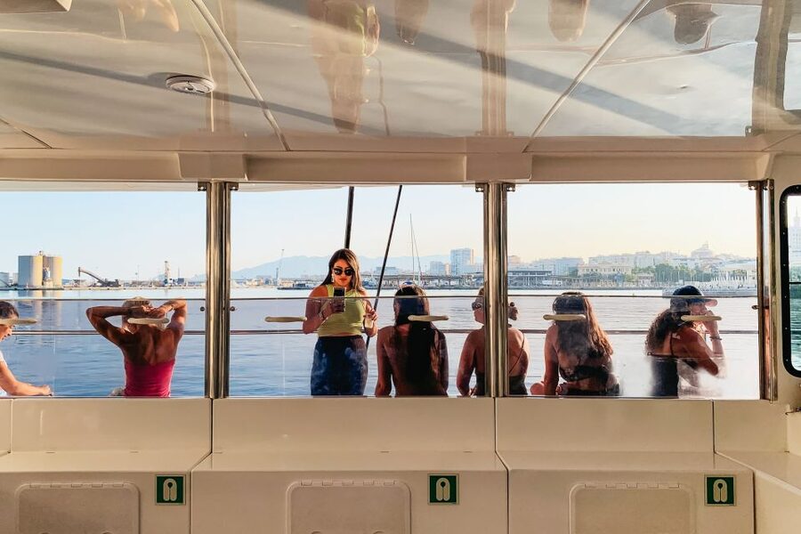 Malaga: Catamaran Sailing Trip with Sunset Option - What the coastline looks like from offshore