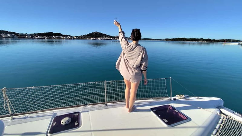 Mallorca: Catamaran Boat Tour with Tapas - The Long Swim Stop Near Camp de Mar