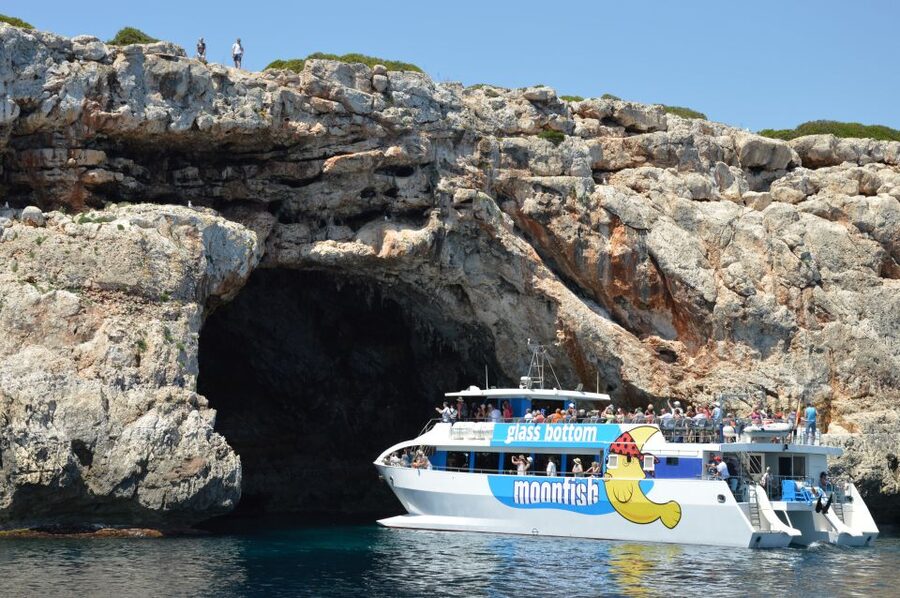 Mallorca: Glass-Bottom Catamaran Along the East Coast - Accessibility and family considerations
