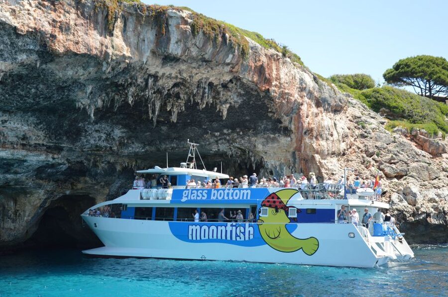 Mallorca: Glass-Bottom Catamaran Along the East Coast - Choosing between the five departure ports