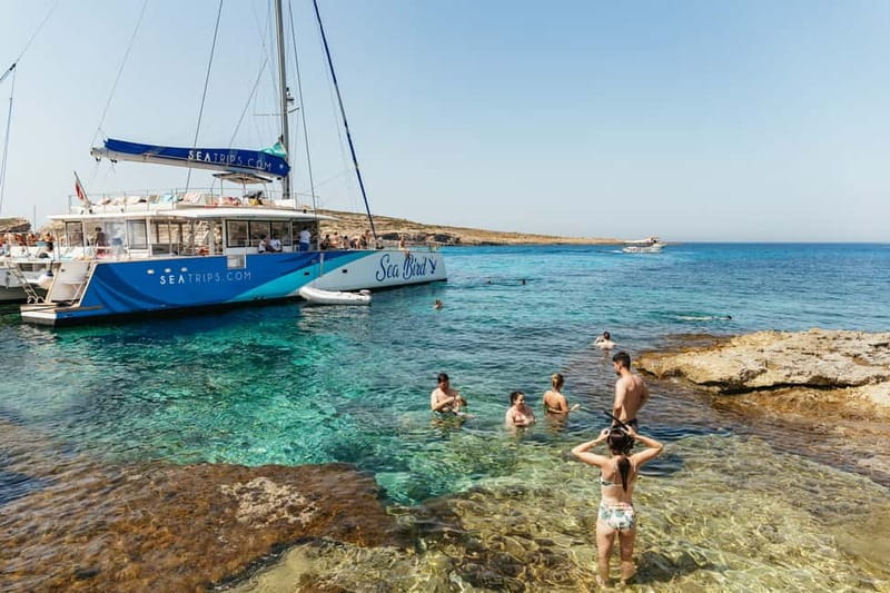 Malta: Blue Lagoon, Beaches & Bays Trip by Catamaran - Key points at a glance