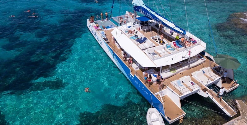 Malta: Blue Lagoon, Beaches & Bays Trip by Catamaran - What this Malta catamaran trip is really like