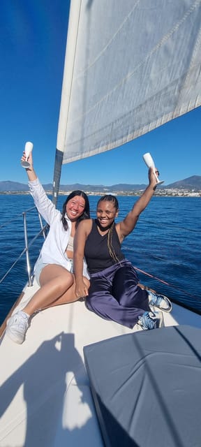 Marbella: Dolphin-Watching Sailboat Trip with Drinks, Snacks - Leaving Port Bajadilla with Marbella in view