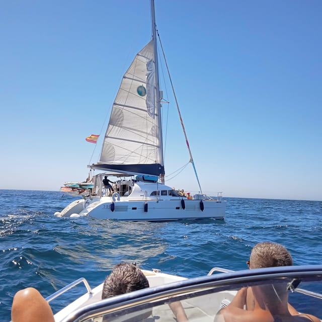Marbella: Private Cruise in Catamaran - Drinks, snacks, and the practical comforts