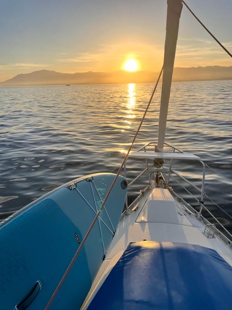 Marbella: Sunset Luxury Sailing Cruise in Puerto Banús - Watching Marbella turn gold, pink, and purple