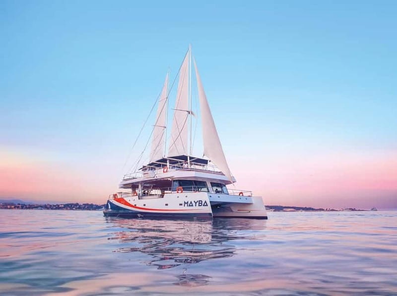 Marina Baie des Anges: Day trip with lunch on the Lérins Islands by catamaran - The morning crossing toward the Lérins Islands