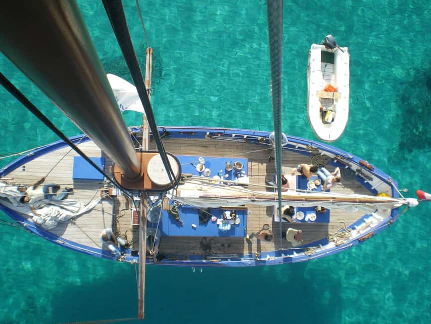 Marseille: Sailing cruise in the calanques, lunch and wine - Swimming and Snorkeling in Clear Water