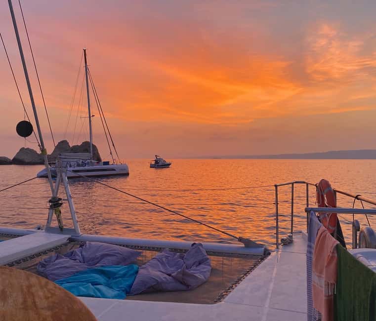 Marseille: Sunset catamaran cruise, buffet & drinks - Key points to know before boarding